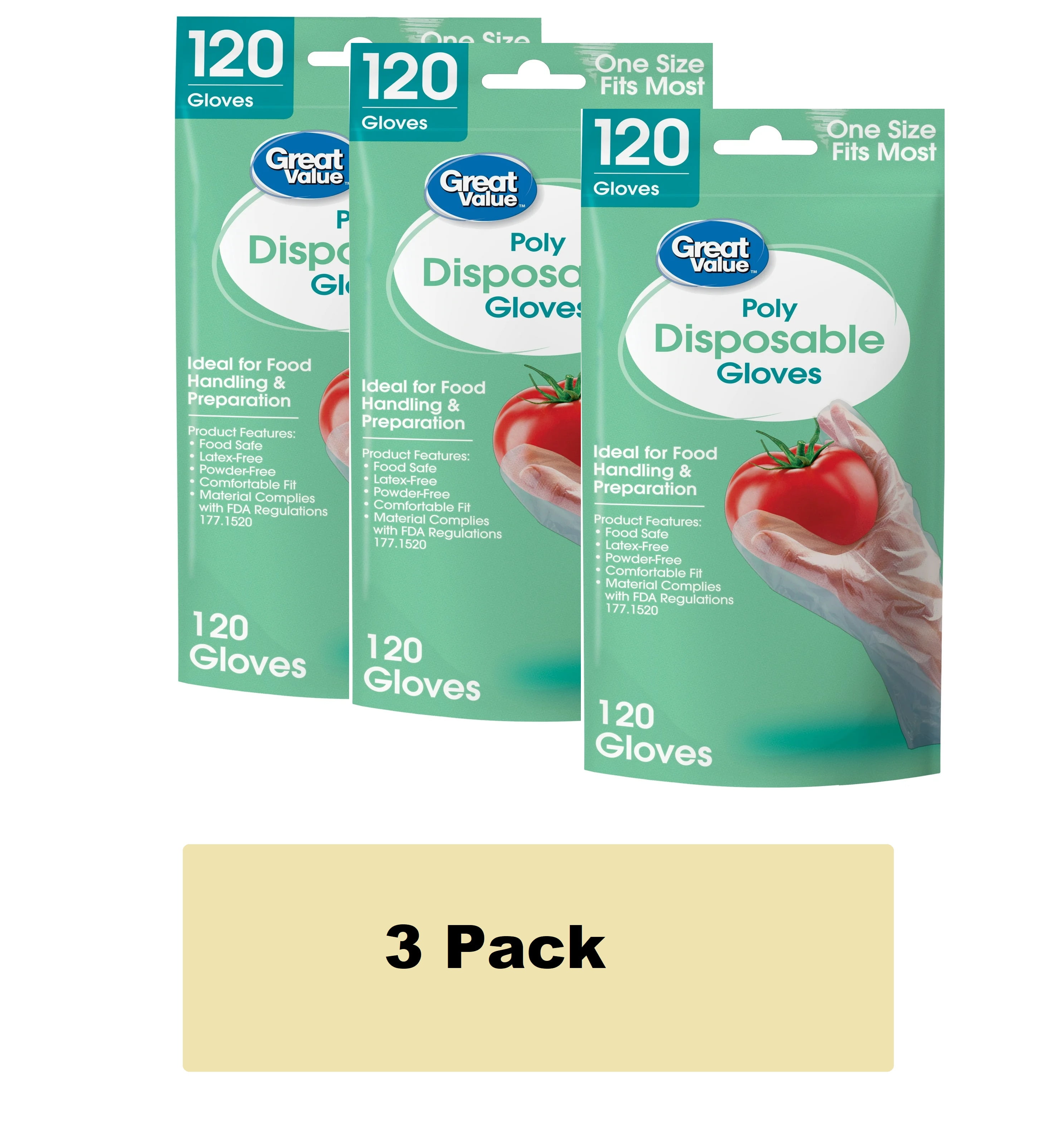 AWP Pro Latex-Free Glove Unisex Disposable Nitrile Gloves, Blue