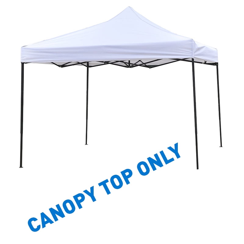 Photo 1 of ***USED - DIRTY - NO PACKAGING***
9.6' x 9.6' Square Replacement Canopy Gazebo top by Trademark Innovations (White)