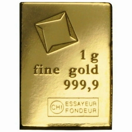 1 gram Gold Valcambi Suisse CombiBarâ„¢ .9999 Fine Gold