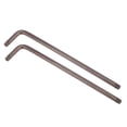 thumbnail image 1 of Unique Bargains T45 Anti Tamper Proof Torx Star Key Bit Wrench, L-Shape 7.87-inch Long Arm, S2 Steel 2 Pack, 1 of 5
