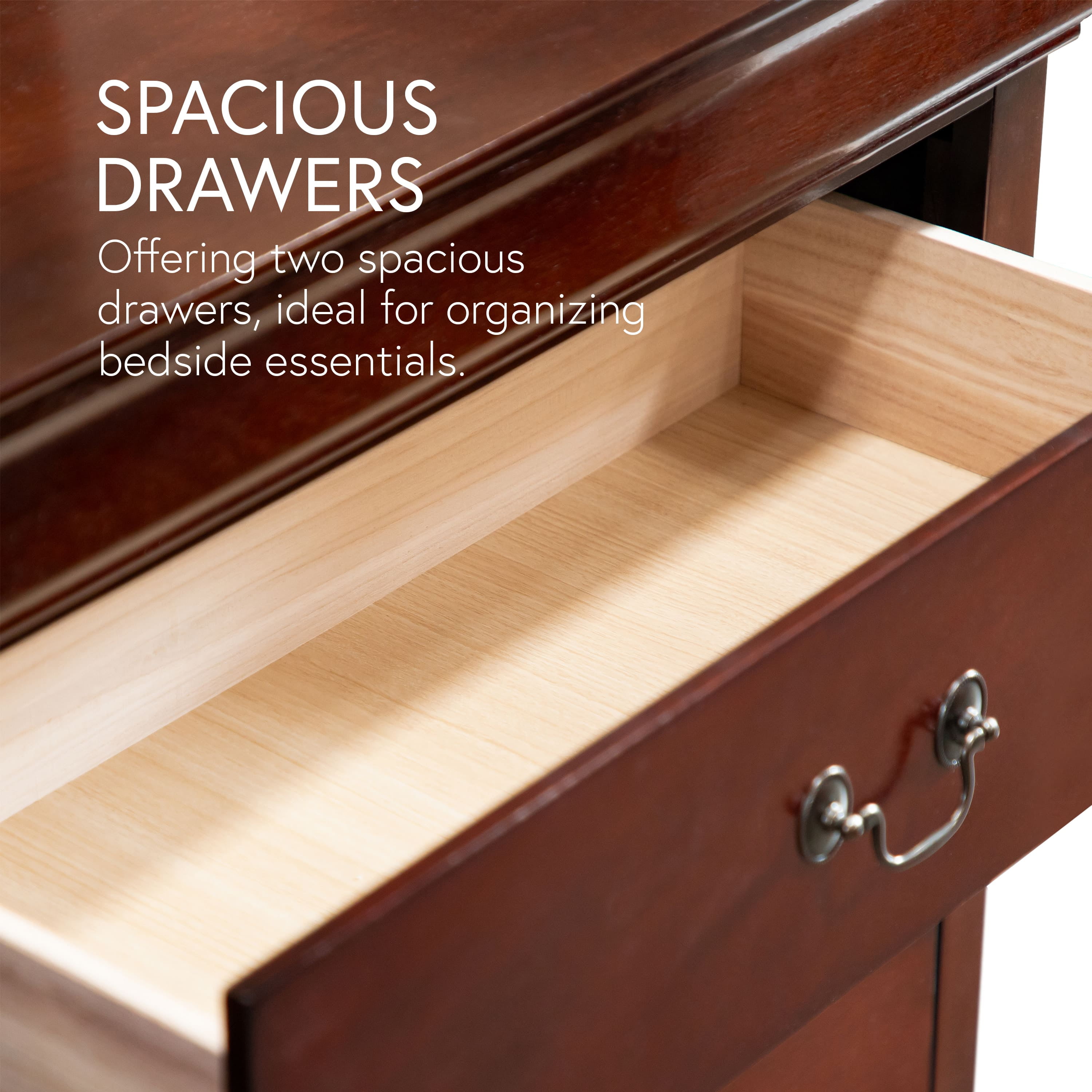 Furniture of America Rycia Traditional 6-Drawer Dresser, Black
