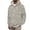 C755/Grey2, variant on XIYON Hoodies for Men Leopard Print Half Zip Hoodie Casual Long Sleeve Hooded Sweatshirt Classic Fall Winter