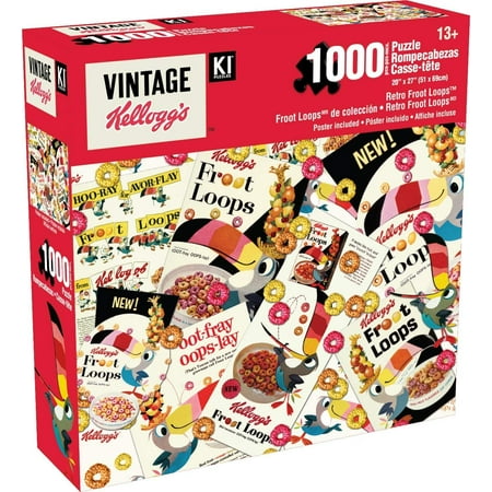 Kellogg s Retro - Fruit Loops Jigsaw Puzzle - 1000 Pieces price history on PriceWatchPro