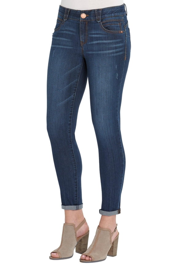 Womens Ab-solution 28'' Ankle Jeans 6 Dark wash