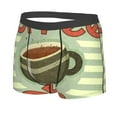 thumbnail image 2 of Junzan Retro Cover For Coffee Mens Underwear Boxer Briefs For Men’s - Small, 2 of 9