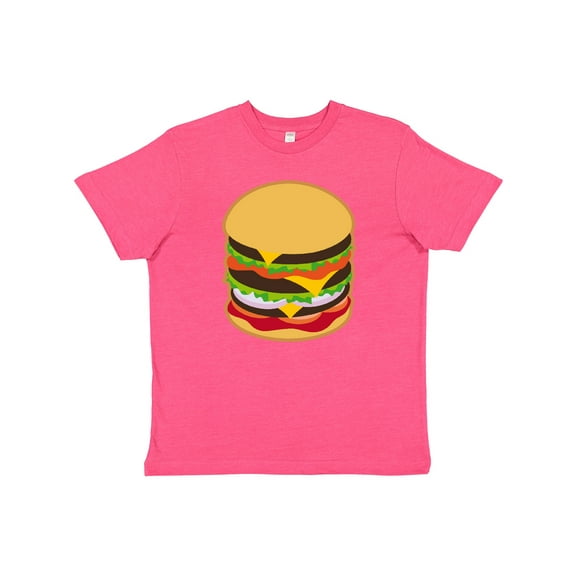 Inktastic Hamburger Lover Youth T-Shirt
