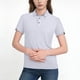 thumbnail image 1 of Negocios Casual Tops Manga Corta Solapa Botón Abajo Camisa para las Mujeres, Suave Transpirable de Punto de Verano para la Oficina Y el Uso Diario, 1 of 6