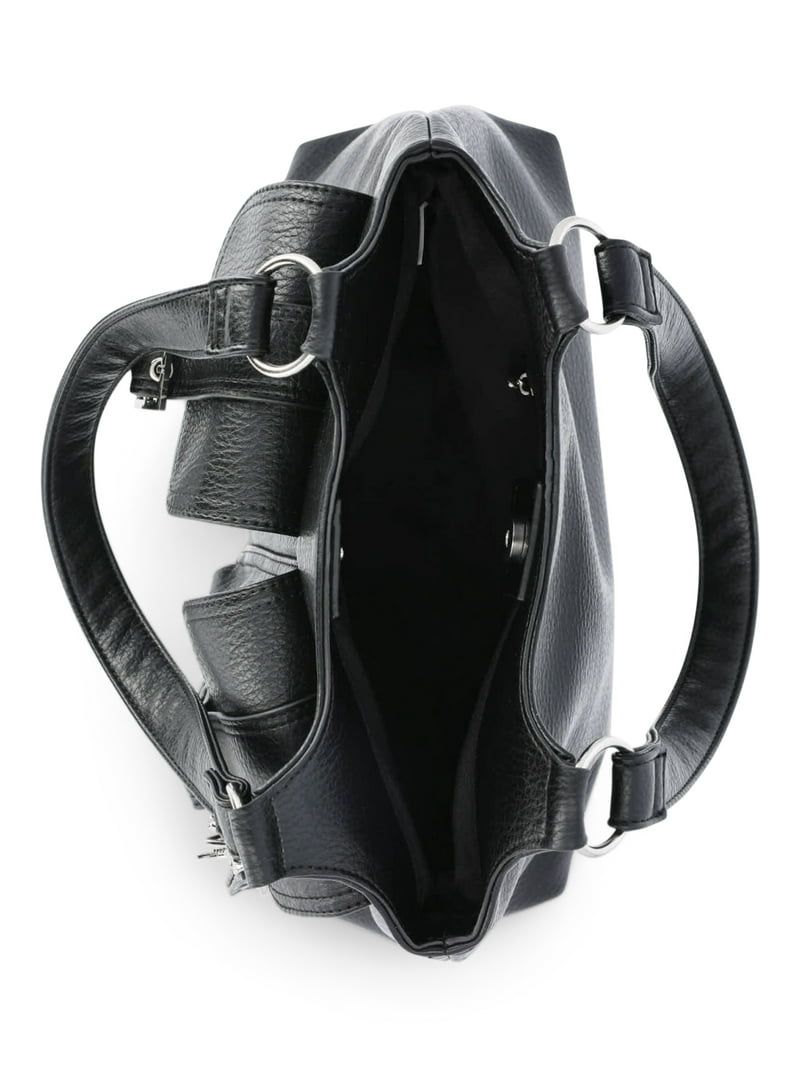 インフォメーションパック その4 No Boundaries Women's Black 4-Poster Bag with Buckle Pockets