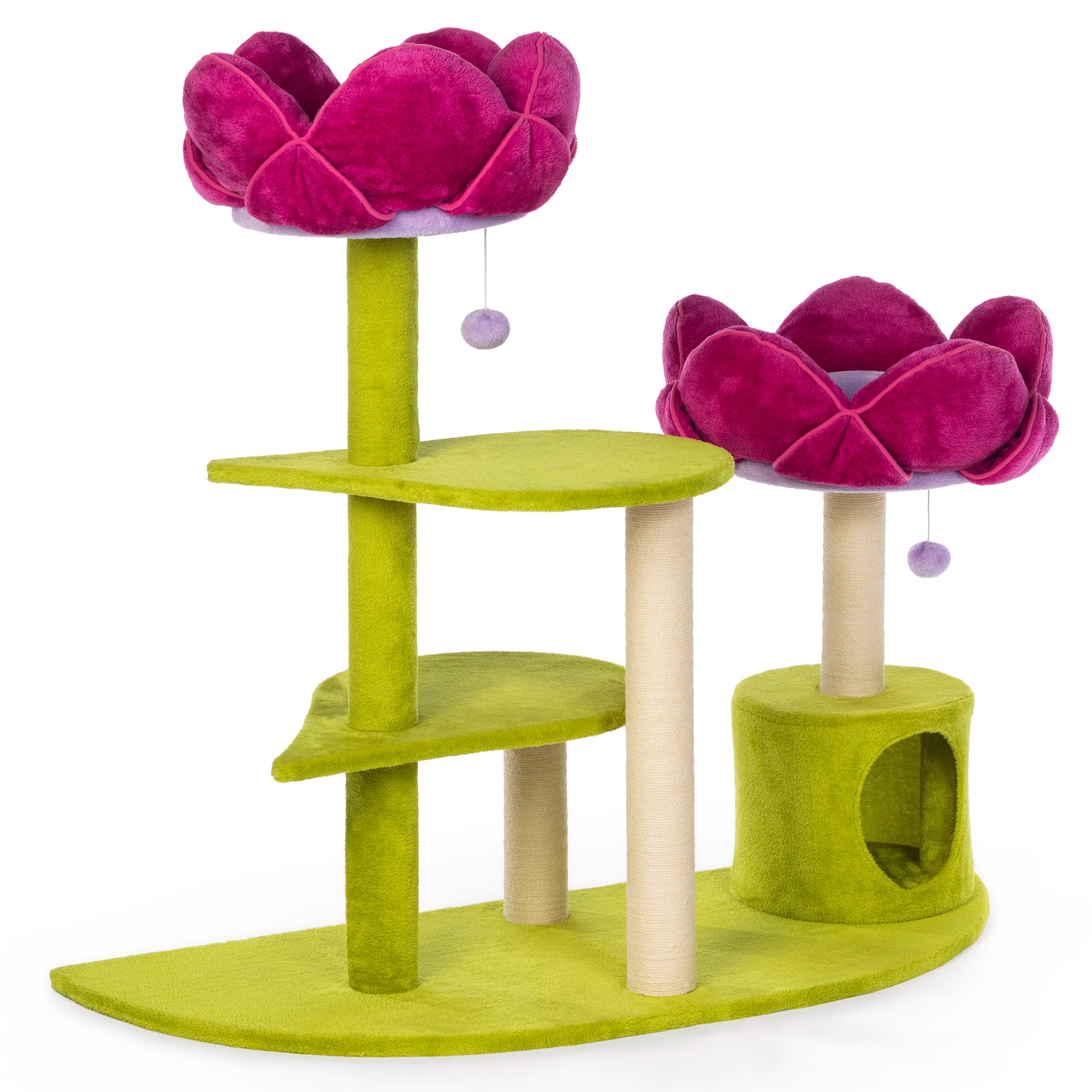 Prevue Pet Products Kitty Power Flower Garden Cat Tree Tower