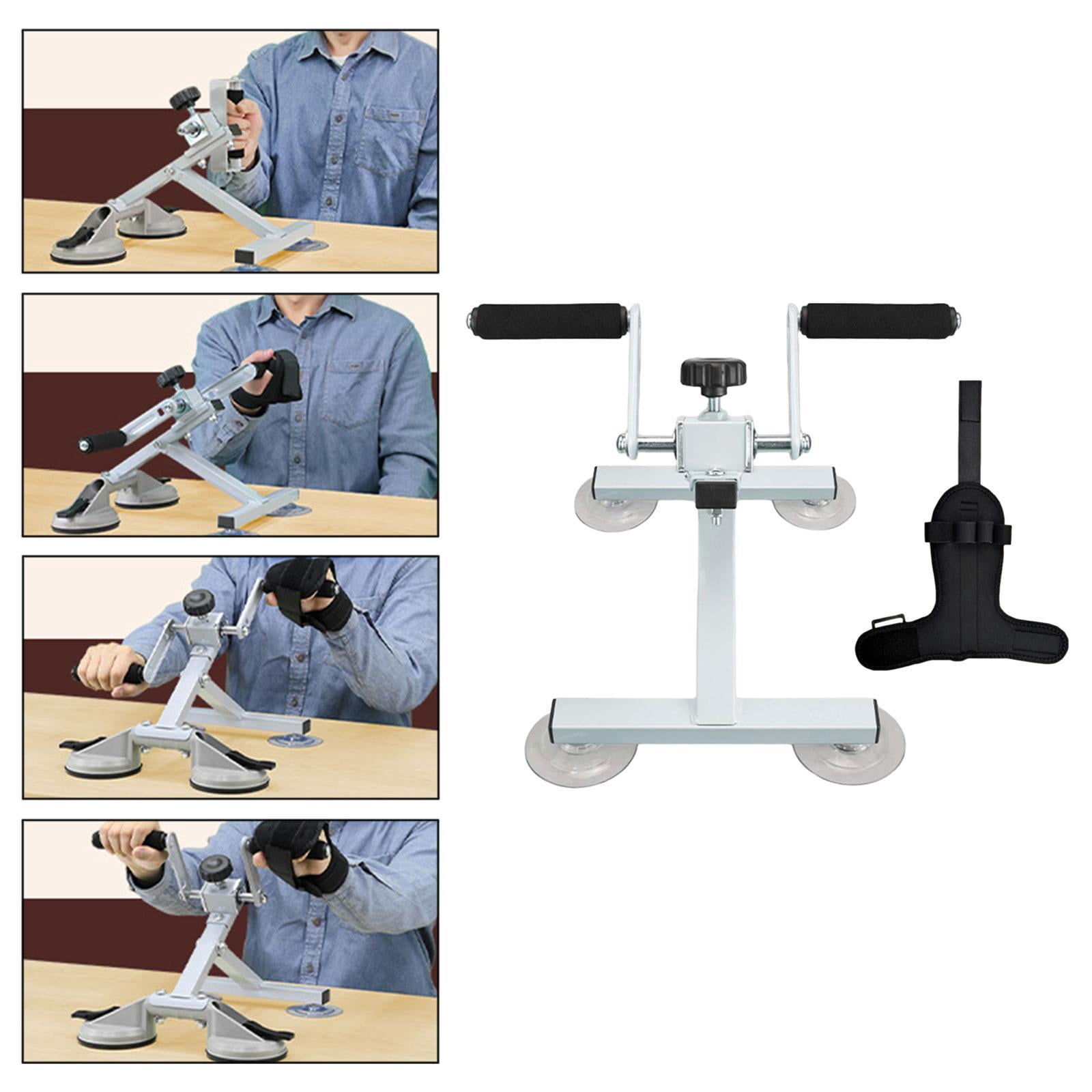 TTETTZ Hand Crank Train Training Apparatus Recover Train for Beginner Men Women Gym with Gloves