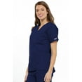 thumbnail image 3 of Cherokee V-Neck Scrub Top for Women with 3 Pockets & Dolman Sleeve - 4700, 3 of 6