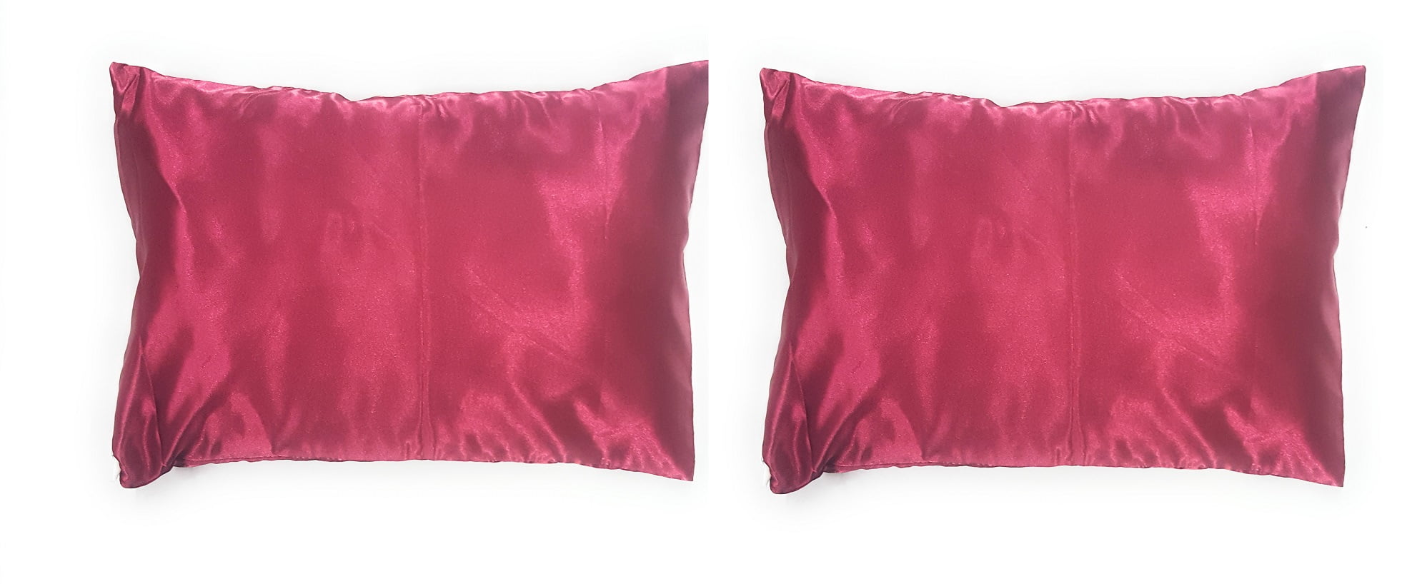 2 Packs Toddler Travel Pillow Case Pillowcases Quality Satin, Side