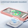 thumbnail image 3 of Allytech Rugged Hybrid Case for Google Pixel 8, Heavy Duty [Support Wireless Charging] [Soft TPU + Hard PC] Anti-Scratch Non-Slip Shockproof Luxury Protective Case - Rosegold, 3 of 8