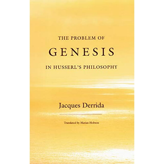 Le Problème de la Genesis dans la Philosophy de Husserl