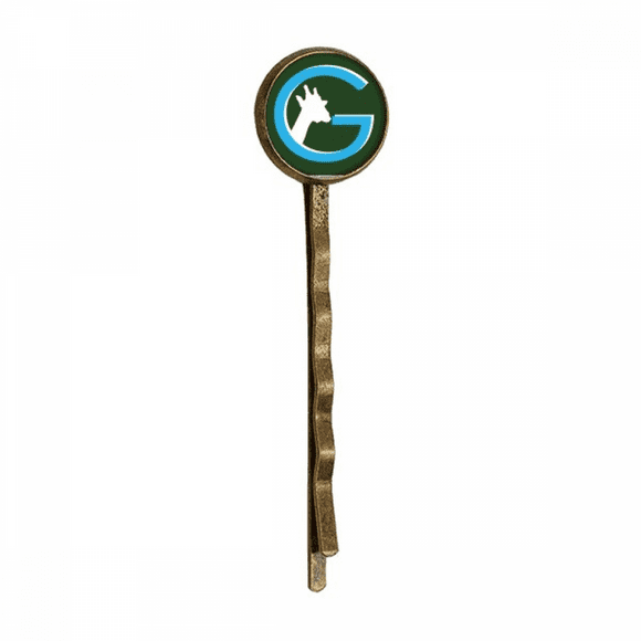 Height Giraffe Outline Neck Retro Metal Hair Bobby Pin Headwear