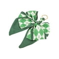 thumbnail image 5 of Unique Bargains 1 Pc Trendy Double Layer Bow Handbag Charm Bag Accessories Green, 5 of 5