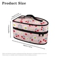 thumbnail image 6 of HELLHERO Steamer Storage Bag Zipper Cherry Daisy Protective Portable Travel Steamer Carrier Bag, Case Only, 6 of 6