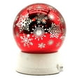thumbnail image 4 of Raz Imports Dogs Of Christmas 5.75" Snowflake Lighted Globe, 4 of 6
