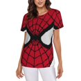 thumbnail image 1 of Spider-Man Women's Crew Neck Short Sleeve T-Shirt, 1 of 7