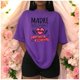thumbnail image 3 of Playera Madre Solo Hay Una y Como La Mia Ninguna – El Regalo Perfecto para la Mejor Mamá del Mundo Color Morado Talla Extra Grande Marca Emil SaEs, 3 of 4