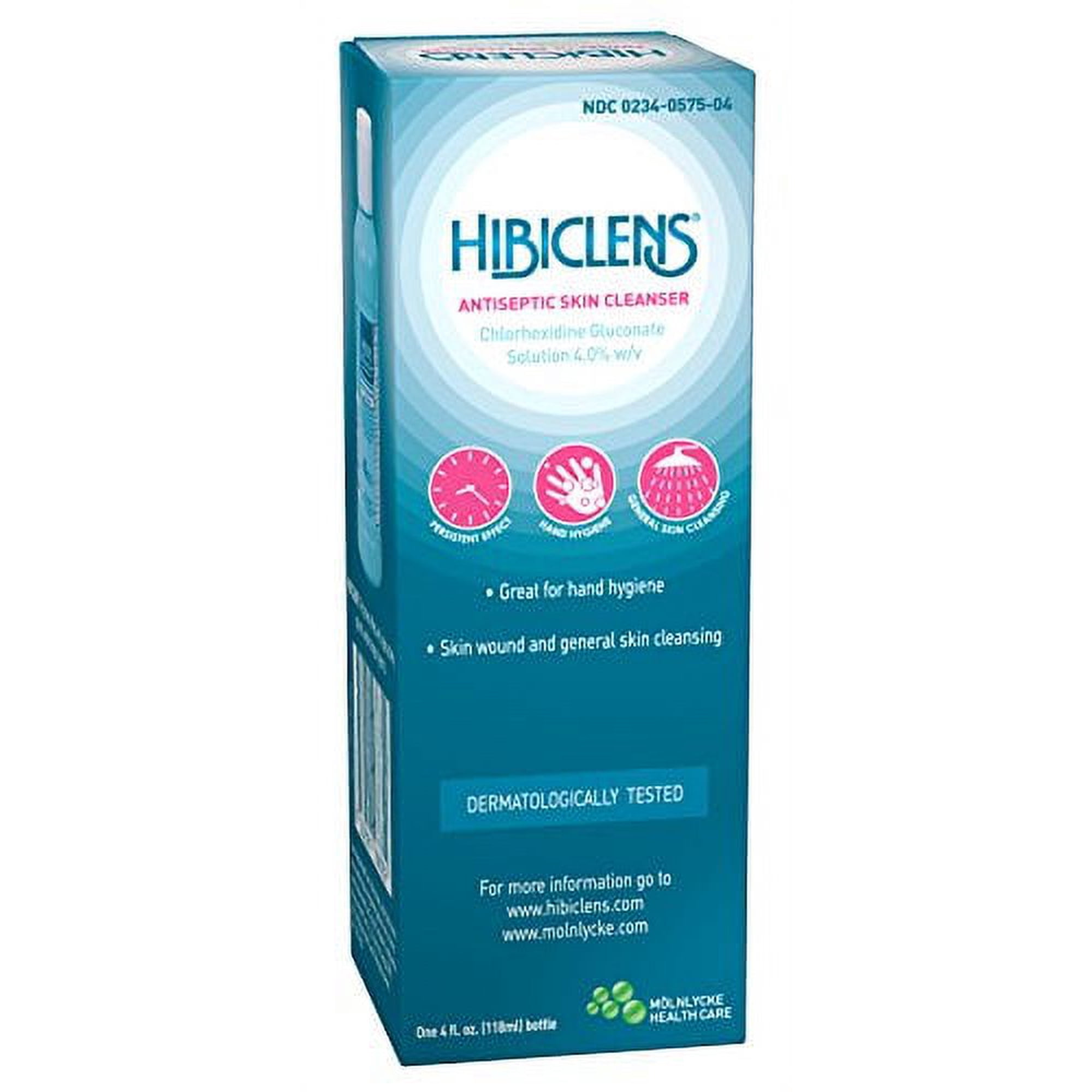 2 Pack - HIBICLENS Antiseptic Liquid Skin Cleanser - 4 oz Each