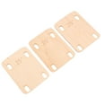 thumbnail image 1 of Electric Guitar Neck Shim, Guitar Neck Shim Spacer Universal Perfect Match Wood Sound Absorption 3Pcs  for Instrument 3pcs 0.25, 1 of 7