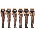 thumbnail image 1 of Womens Stockings Open Butt Design Sheer Tights Pantyhose Fishnet Stocking, 1 of 8