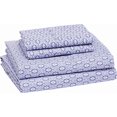 thumbnail image 2 of Lightweight Super Soft Easy Care Microfiber Bed Sheet Set with es Deep Pockets Queen Blush Pink, 2 of 6