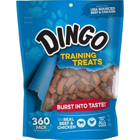 Dingo Soft & Chewy Beef & Chicken Training Treats, (Best Puppy Treats For Potty Training)
