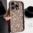 thumbnail image 4 of Funda de silicona mate con flores para iPhone, carcasa suave con flores para iPhone 15 Pro, 11, 13, 14, 12 Pro Max, XR, XS, X, 7, 8 Plus, SE, 4 of 4