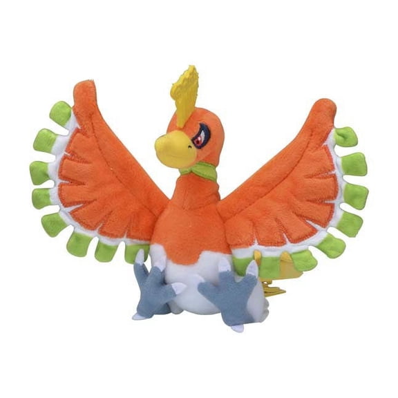 Pokemon Center: Sitting Cuties: Ho-oh Plush # 250 -  Generation 2