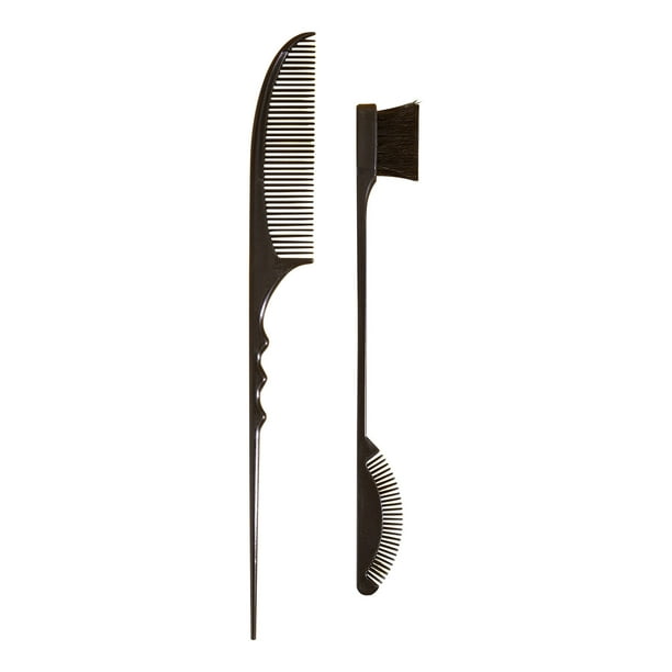 onlyliua Liquidación de Ahorro de Verano Peine con Punta En Espiral para Cabello, Peine Ondulado con Empuje Manual, Juego de Maquillador, Peine En Forma de Media Luna