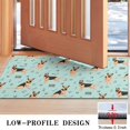 thumbnail image 3 of German Shepherd Dog and Music Door Rugs,Washable Non Slip Door Mats Indoor,Decorative Door Mats,Entry Mat Indoor for Entrance,Bedroom,Kitchen,Bathroom,17"x30", 3 of 6