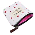 thumbnail image 4 of 5Pcs Small Canvas Purse, Vacemry Floral Canvas Wallet, Small Zip Coin Purse Key Case Bag, Mini Handbag for WomenGirlsLadies, Countryside Style Daily Use Accessory for Pocket Purse Clutch Organizer, 4 of 4