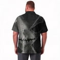 thumbnail image 5 of Halloween Print Big and Tall Golf Shirts for Men Moisture Wicking Men's Polo Shirts Business Casual Mens Polo Shirt Summer Basic Relaxed Fit Short Sleeve Polo Shirt Gray 7XL, 5 of 6