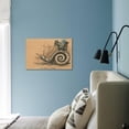 thumbnail image 2 of A Slow Coach Mice Riding A Snail, Animals Unframed Photographic Print Wall Art Sold by ArtCom, 2 of 4