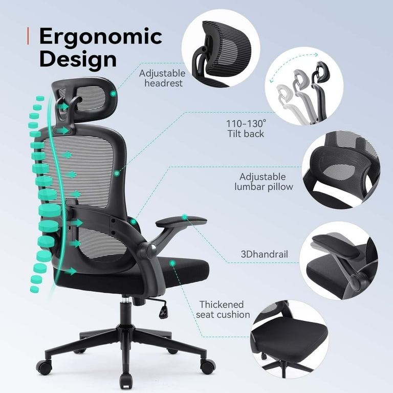 Sihoo M102C Ergonomic Office Chair, Adjustable Lumbar