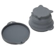 thumbnail image 2 of Collapsible Dog Bowls,  Silicone Foldable Dog Bowls Easy Cleaning Reusable Durable Safe Portable  For Hiking, 2 of 8