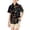 Black#1, variant on SGMVNU Boys Button T Shirts Trendy Casual Boys Shirts Size 5 Short Sleeve Tops Lapel Collar Printed Classic Blouse Shirt for Summer Spring Beach(Size 13-14 Years,Black#1)