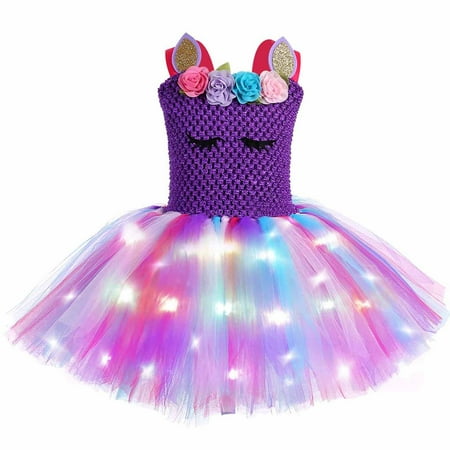 

Edvintorg Princess Girl Summer Dress Party Pageant Dresses Toddler Kids Girls Colored Mesh Floral Dress With Hangers Princess Dress 2-10 Years Vestido Infantil
