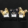 thumbnail image 3 of CafePress - Longhair Chihuahua Lover Pajamas - Women's Short Sleeve Print T-Shirt and Pants Dark Cotton Pajama Set, 3 of 7