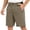 Brown_#02, variant on Sewkxo Men's Golf Shorts Inseam Stretch Quick Dry Casual Work Dress Shorts with 4 Pockets,Light Gray XL