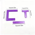 thumbnail image 3 of Diamond Art Alignment Ruler Tool | Canvas Diamond Dot Positioning Accessory | Round and Square Diamond Setter for Painting | Non-Slip Ergonomic Applicator for Diamond Mosaic Craft Projects, 3 of 6