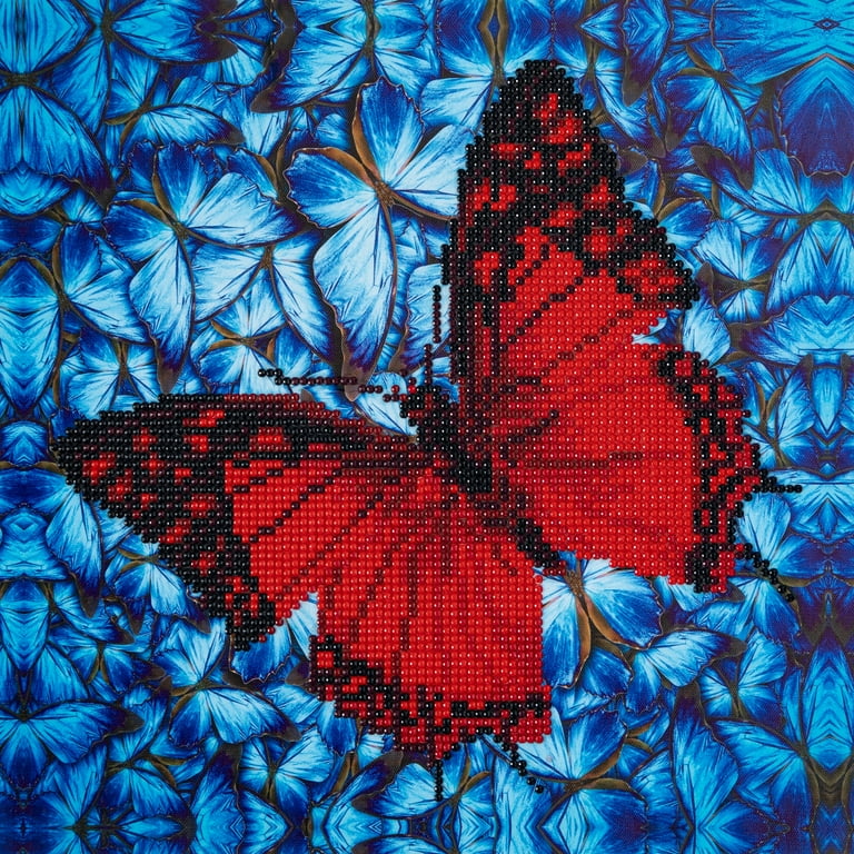 DIAMOND DOTZ® Butterfly Bliss Diamond Painting Bundle - Walmart.com