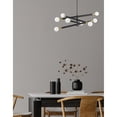 thumbnail image 3 of Dainolite 8 Light Incandescent Chandelier Polished Chrome, 3 of 3