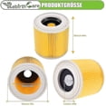 thumbnail image 5 of 2-pack patronfilter för Kärcher WD3 Premium WD2 WD3 WD3P WD3 MV2 MV3 Filter WD3 Ersättningsfilter för Kärcher Dammsugare 6.414-552.0/6414552 Hs, 5 of 5