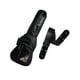 thumbnail image 1 of PAQUETE Estuche para guitarra eléctrica Funda para guitarra Gig bag, guitar case para trasporte y protección, color negro bordes grises + Tahali strap correa Kidam LISO NEGRO, 1 of 4