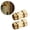 2pcs, variant on JUANCHENG 3/4\ Garden Hose Quick Connect Water Hose Fit Brass Female Male Connector Set 2pcs