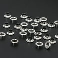 thumbnail image 6 of UNTERING Bracelet 30Pcs Silver Plated Smooth Beads Large Hole Beads For Jewelry Making, 6 of 6