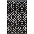 thumbnail image 2 of SAFAVIEH Montauk Raeyln Geometric Cotton Area Rug, Black/Ivory, 3' x 5', 2 of 6